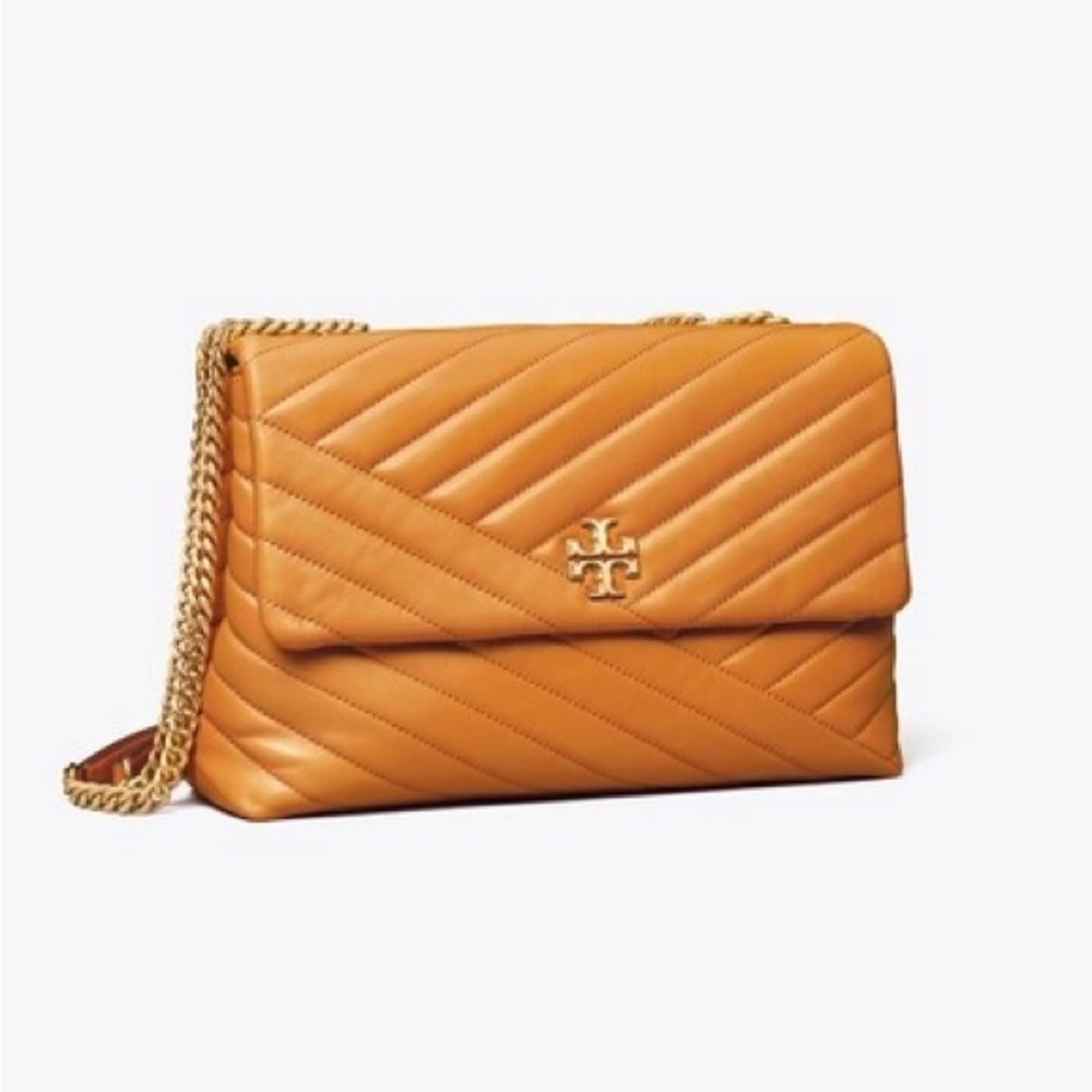 Tory Burch KIRA CHEVRON CONVERTIBLE SHOULDER BAG